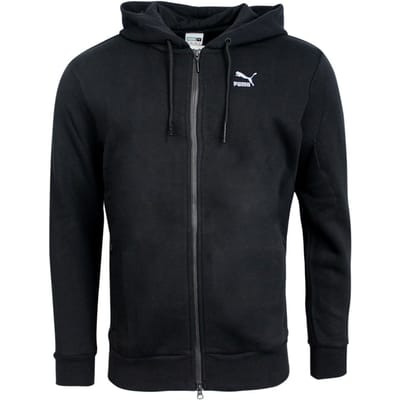Puma Evo Heren Zwart Zip Up Trainingscapuchon Track Top Jas 569205 01 P5F