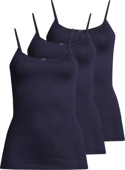 Conta Dames spaghettitop 3 pack Modal