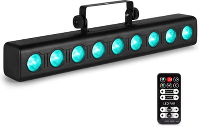 Partybar - Fuzzix Orion feestverlichting voor café en mancave - Met RGBW LED’s en afstandsbediening