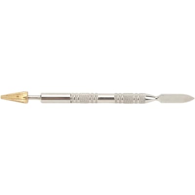Lederverf Pen Premium Koper Hoge Sterkte Duurzaam Gekartelde Handgreep Eenvoudige Bediening Leder Rand white
