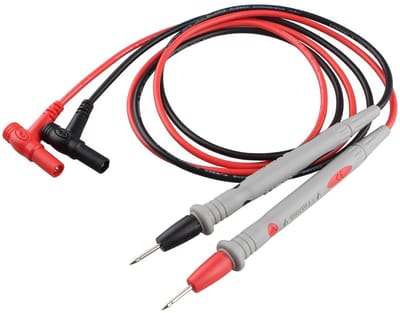 Digitale Multimeter 1000V 20A met Flexibele Siliconen Testdraden (2 stuks)
