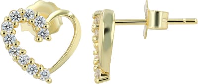 AKZENT Akzent dames oorbel "Selly" aus 925 Sterlingzilver, gerhodineerd, duurzaam