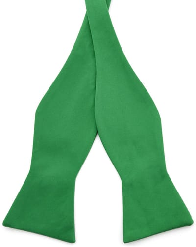 Smaragdgroene Basic Zelfbinder Vlinderdas