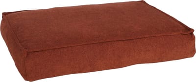 Kussen Oana Rechthoekig Terracotta met rand 100x70x18cm