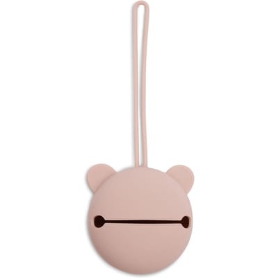 Jollein Baby Speenhouder Siliconen - Ø7cm - Wild Rose