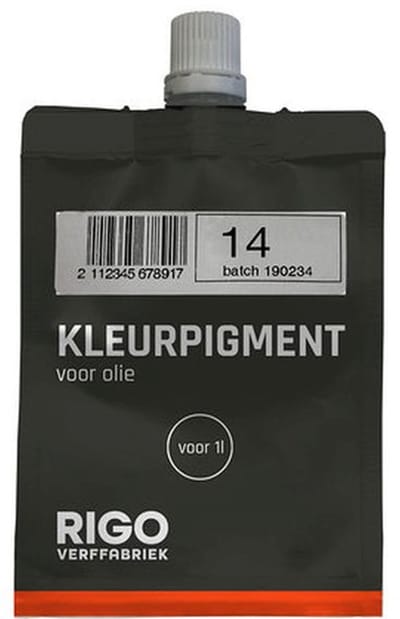 Kleurpigment Olie 14 voor 1L #0114