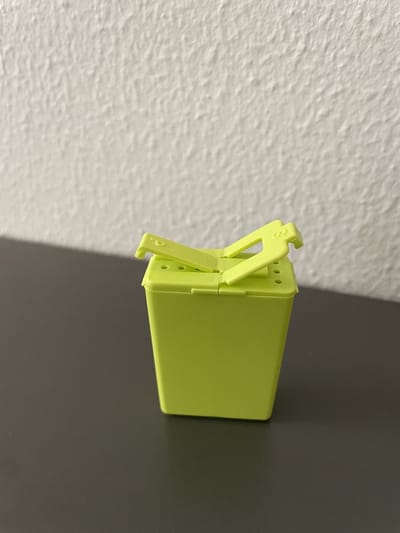 Tupperware Peper/zout stelletje