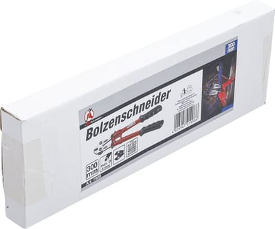 BGS Boutenschaar - 300 mm - Zwart, Rood