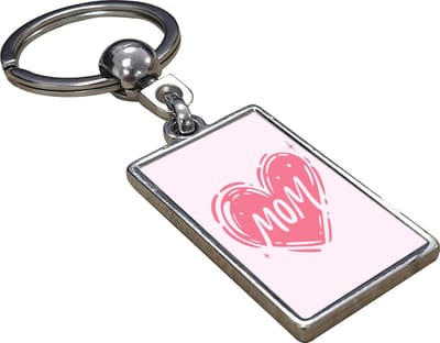 Love Mom - Sleutelhanger - Cadeau - Verjaardag - Kerst - Kado - Valentijn - Moederdag - Moederdag cadeautje - Moederdag cadeau voor mama