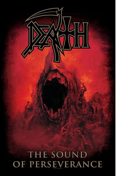 Death - Sound Of Perseverance Textiel Poster - Multicolours