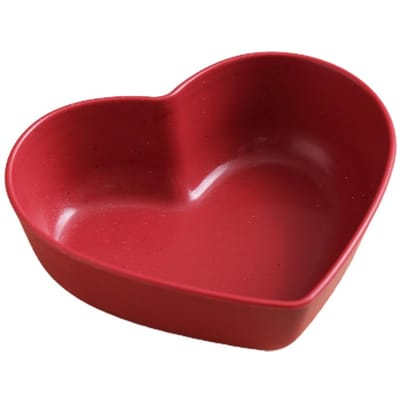 Handig Serveerbord Solide Constructie Verpak Eten Gemakkelijk te Reinigen Onbreekbaar Dessertbord Heart