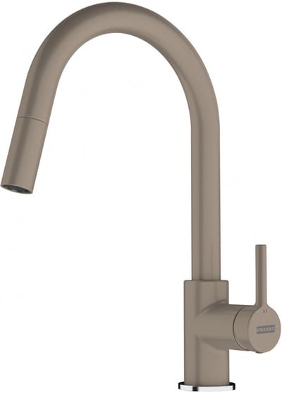 Franke Lina - Keukenkraan FC 6051.424 met uittrekbare sproeikop, cashmere 115.0626.084
