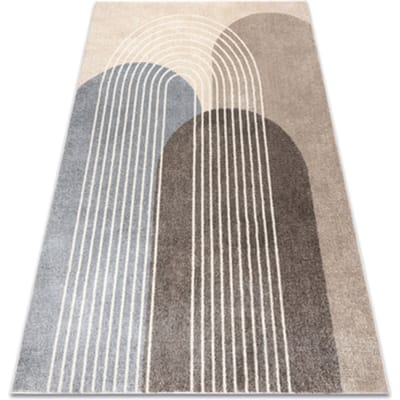 Kleden Rugsx Tapijt FUSION 0810 beige / bruin - 120x170 cm