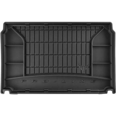 FROGUM Kofferbakmat - Rubber - Geschikt voor OPEL CORSA F Electric / CORSA-E (vanaf 2020) - Hatchback - Organizer functie - Zwart