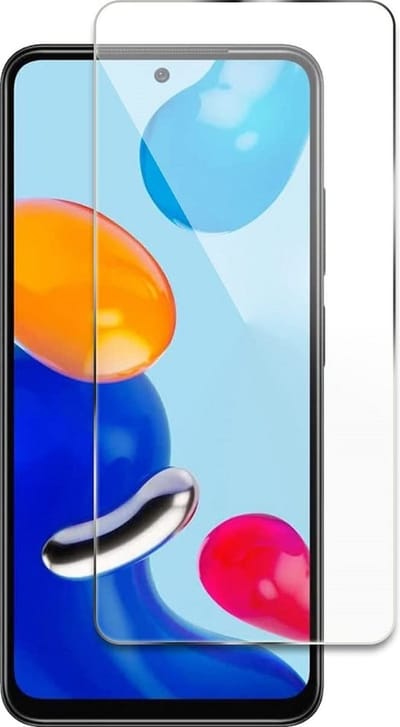 LuxeBass Tempered screenprotector geschikt voor Xiaomi Redmi Note 11 - glas scherm - bescherming