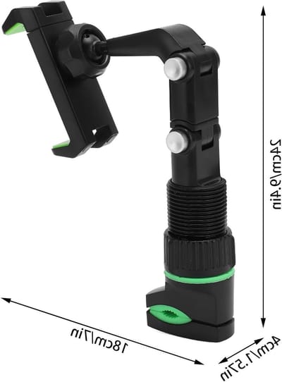 Multi-Angle Verstelbare Telefoonhouder voor Muziekinstrumenten, Muziekstandaards en Desk, Inclusief Picks en Doek voor Handige Notenlezing en Teksten