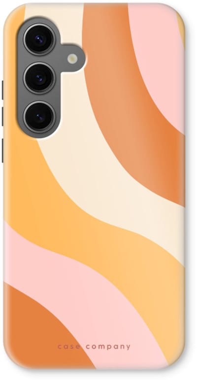 Case Company® - Hoesje geschikt voor Samsung Galaxy S24 hoesje - Radiant - Tough Case - Maximale Bescherming alle Kanten en Schermrand
