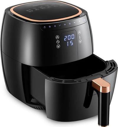 Swiss Pro+ - Airfryer XXL - 7 Liter - Heteluchtfriteuse - PFAS Vrij