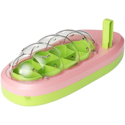 Cabine d'élevage de vers à soie Scientifique pour enfants Observation d'insectes Ensemble pour étudiants Éducation Jouets pour enfants rose