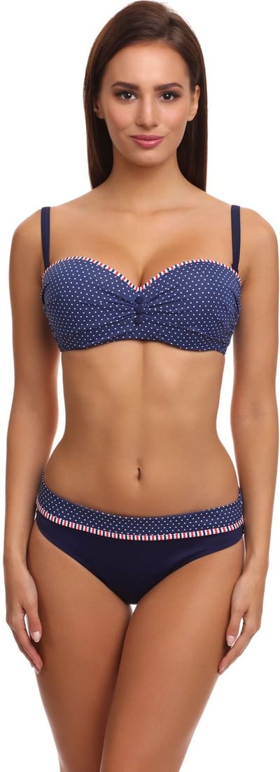 Antie Dames Bikiniset – Top – Slpi – Marineblauw(1607) – 70C - AN-NO-Bahia/1