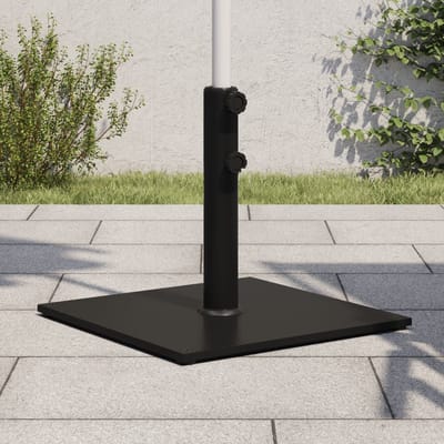 vidaXL - Parasolvoet - voor - stokken - van - Ø32/38/48 - mm - 17 - kg - vierkant