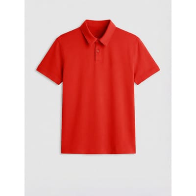 Heren Katoenen Elastaan Polo T-Shirt