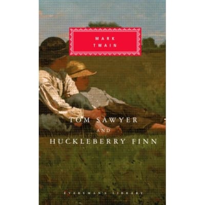 Tom Sawyer en Huckleberry Finn door Mark Twain Hardback Boek 9781857150445