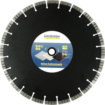 Turbo beton zaagblad dia. 125 cm asgat 22 mm Gardenlux