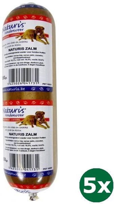 Naturis - Houdbaar Zalm Hondenvoer