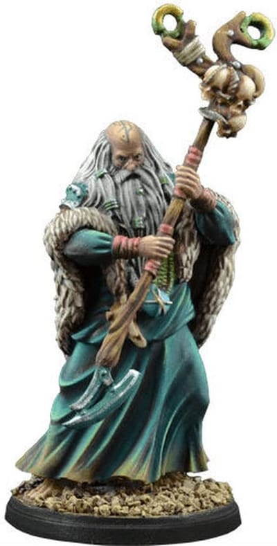 Wargame Miniaturen: Sjamaan Figuur voor Conquest Spel