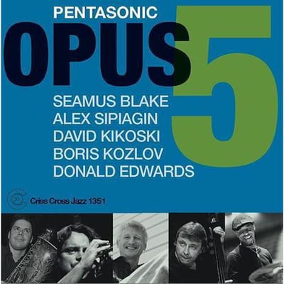 CD OPUS 5 - Pentasonic CRISS1351CD Criss Cross Jaz 2012 Nederland Rock Gebruikt