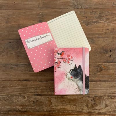 Alex Clark Small Chunky Notebook Katten~ Softcover Notitieboek Kat Felix