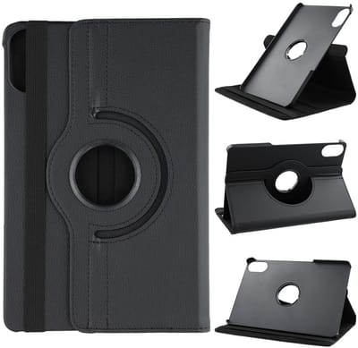 Coverup Tablethoes geschikt voor Xiaomi Redmi Pad 2 Hoesje - 360° Rotating Book Case - Zwart