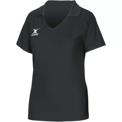 Gilbert Netball Blaze Shirt Girls - 5 - 6 Yrs - Zwart