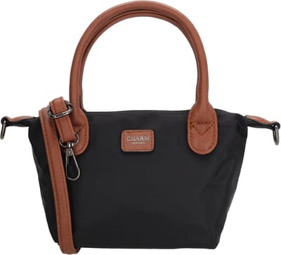 Charm London Buckingham Kleine Handtas - Dames Tas - Small - Schoudertas - Crossbodytas - Zwart