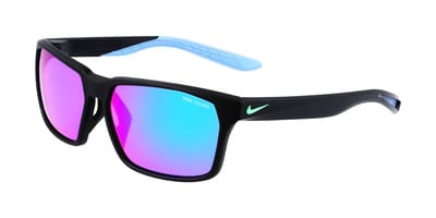 Nike NIKE MAVERICK RGE M N IF2487X Matte black/turq mirror 59/15/145 MAN Zonnebrillen