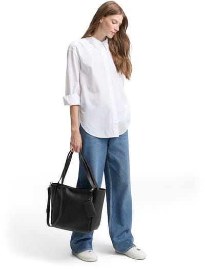 Tom Tailor - TTAMAREA L shopper - Maat ONESIZE - schwarz / black