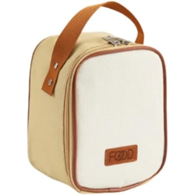 Draagbare Thermische Isolatie Lunchbox Bento Box Volwassen Lunchbox Set Roestvrij Staal Vacuüm Thermische Lunchbox Voor Kinderen white