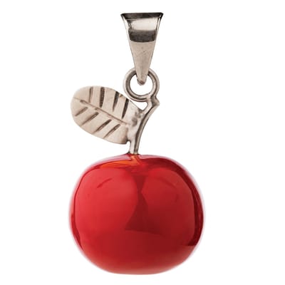 Babylonia - Bola Zwangerschapsjuweel Met Belletje - One Size - Met Koordje - Cherry