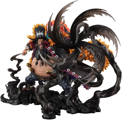 Actie Figuur - Karakter Model - Verzamelen Display - Dynamische Pose - 24 cm Hoog - Zwart Grijs