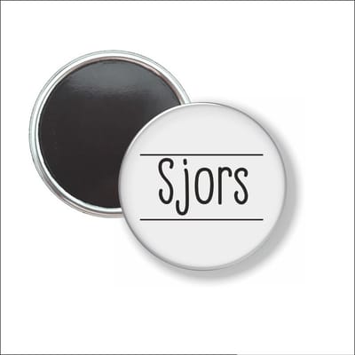 Button Met Magneet 58 MM - Sjors - NIET VOOR KLEDING