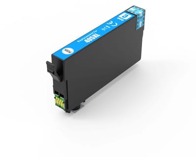 Inktcartridge Geschikt voor Epson 405XL / 405 - 1x Cyaan - Met Chip - Geschikt voor Printers: Epson WorkForce Pro WF-3820 DWF - WF-3825 DWF - WF-4820 DWF - WF-4825 DWF - WF-4830 DTWF - WF-7830 DTWF - WF-7835 DTWF - WF-7840 DTWF
