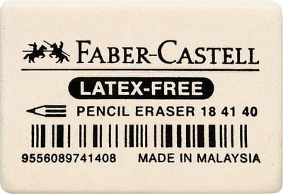 Gum Faber Castell 7041 34x26x8mm wit