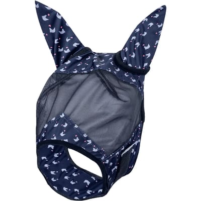 Waldhausen Vliegenmasker Lucky Nachtblauw - Anti insect - Pony