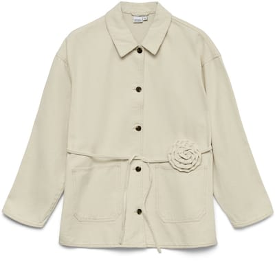 VERO MODA - VMSAZZY LS ROSE BELT DNM JAKCET - Dames - Gewatteerde jassen