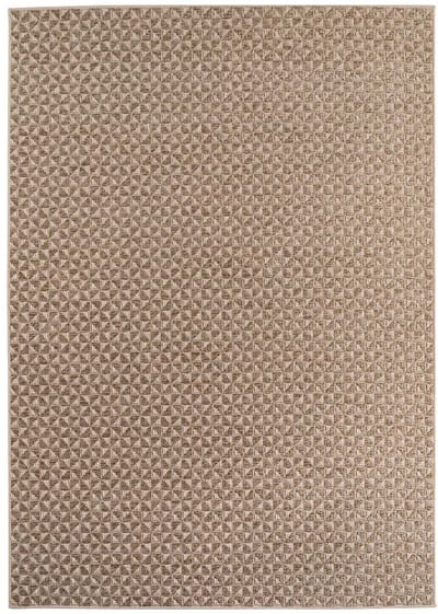 Jute buitenkleed - Alvra Dot beige 160x230