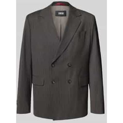 Relaxed fit colbert met viscose, model 'Double'
