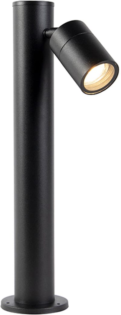 QAZQA solo - Moderne Vloerlamp | Staande Lamp - 1 lichts - H 45 cm - Zwart - Buitenverlichting