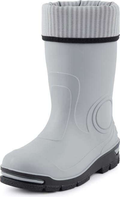 Ladeheid Kinder Regenlaarzen - Jongens Meisjes Antislip Zool - PVC - LA-RB-465 - Grijs - 23/24