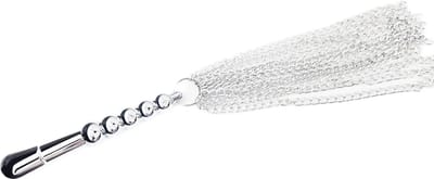 BNDGx® - Metalen Zweep spanking - Extreme BDSM Seks zweep Staal Zilver kleurig SM Fetisch Seks speeltje